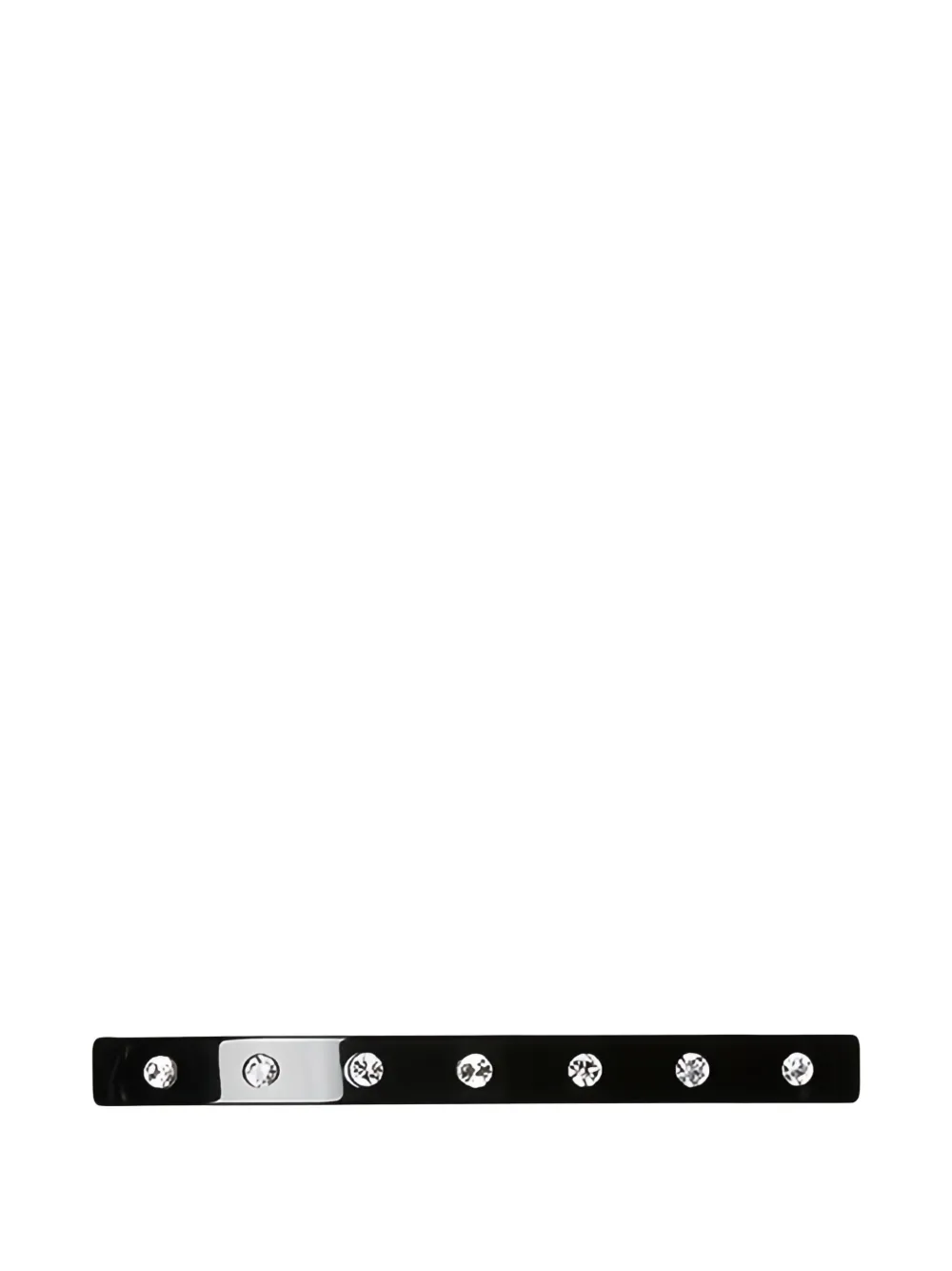 Maison Michel Stacy Crystal-embellishment H In Black