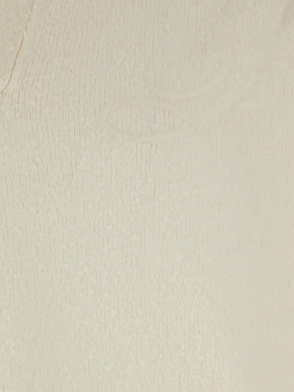 Represent White Long-sleeve Polo Shirt With Classic Collar And Ribbed Trims In Cotton Blend Stretch Man In Neutral