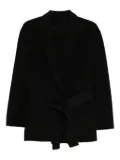 Alberta Ferretti belted blazer - Black