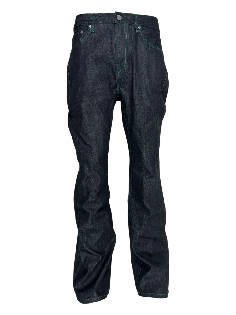 Purple Brand contrast-stitch bootcut jeans | Blue | Image 1