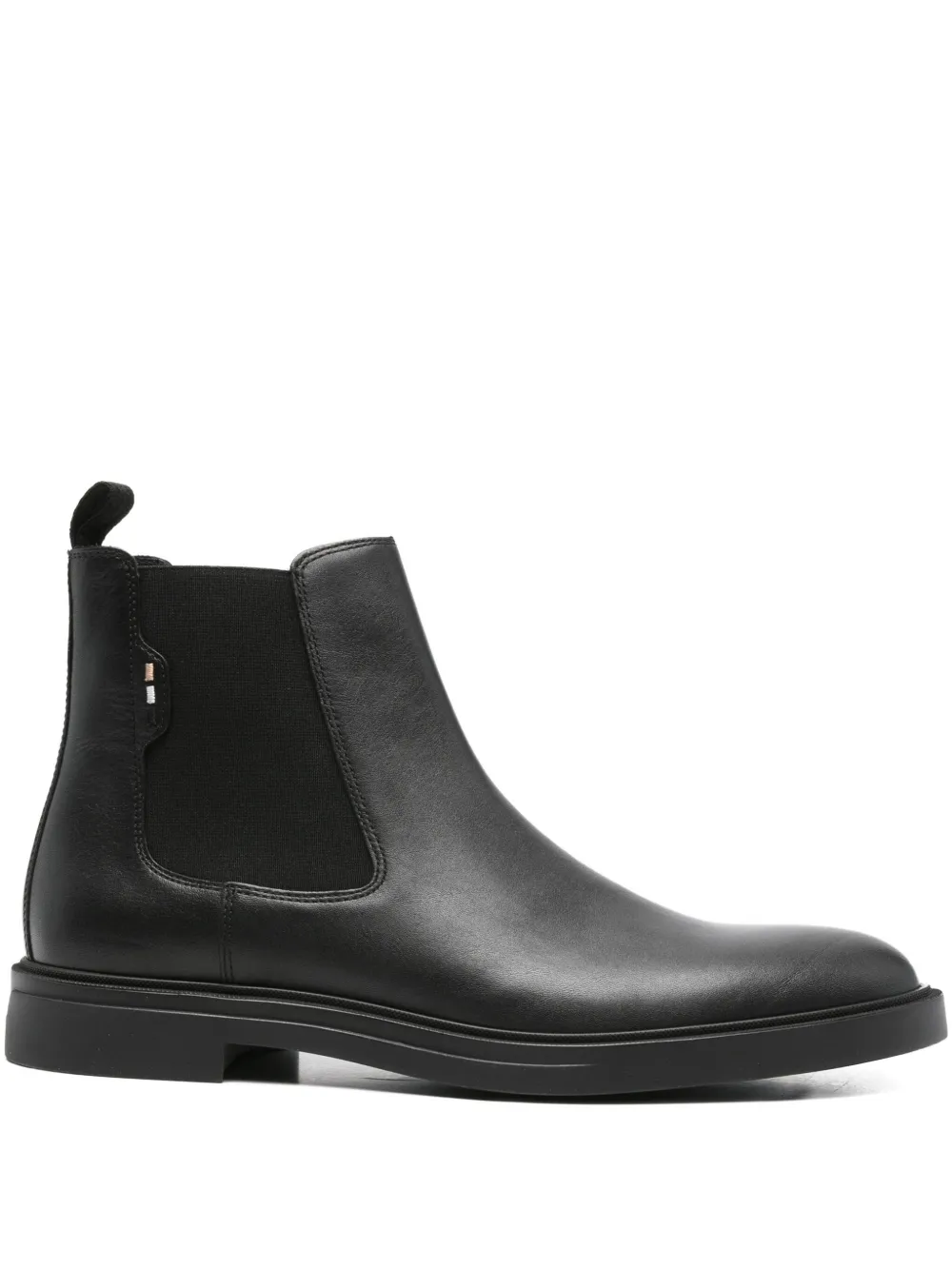 BOSS pull-tab boots Zwart