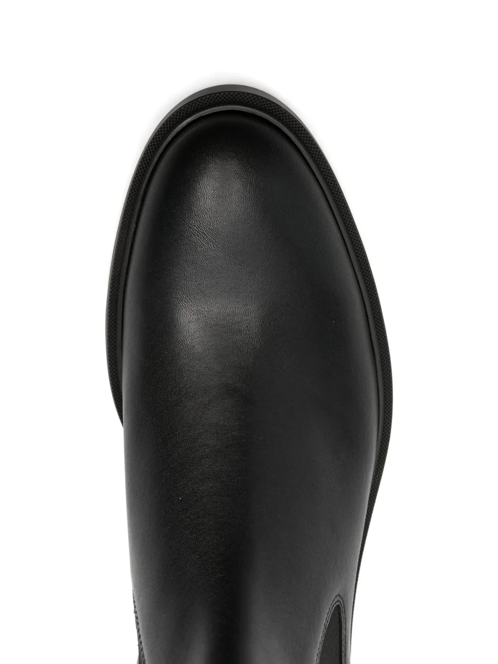 Hugo Boss Pull-tab Boots In Black