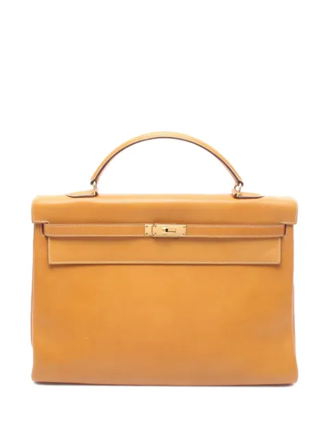 Hermès Pre-Owned sac à main Courchevel Kelly Retourne 40 (1981)