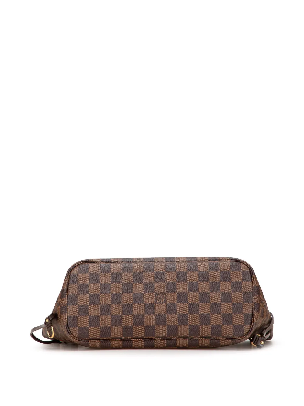 Pre-owned Louis Vuitton 2010-2019 Damier Ebene Neverfull Pm Tote Bag In Brown
