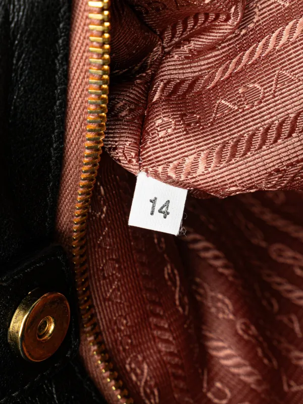 15日までPRADA ハンドバッグ　TESSUTO FIOCCO フィオッコ Prada Pre-Owned 2013-2025 Tessuto Fiocco Bow Handbag | Black