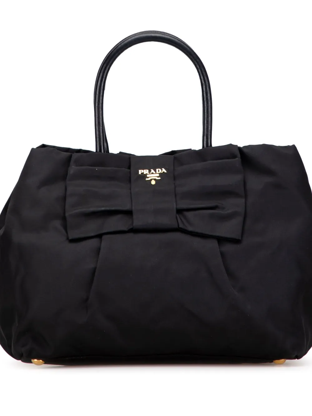 Prada Pre-Owned 2013-2025 Tessuto Fiocco Bow handbag | Black | Image 1
