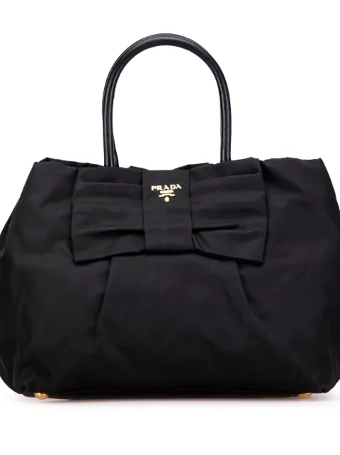 Prada Pre-Owned 2013-2025 Tessuto Fiocco Bow handbag