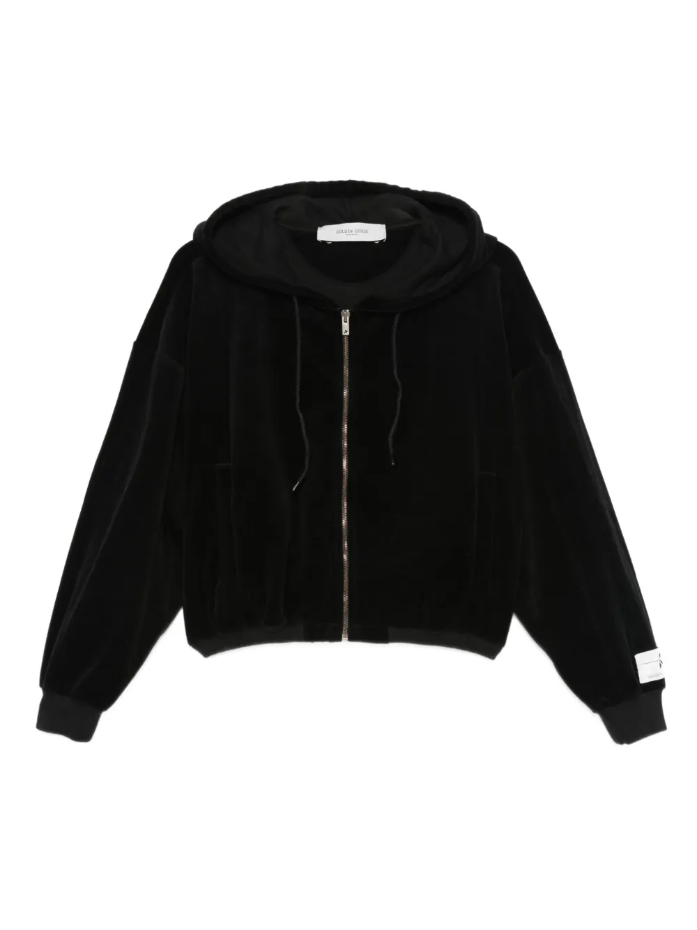 Golden Goose zip-up hoodie | Black | Image 1