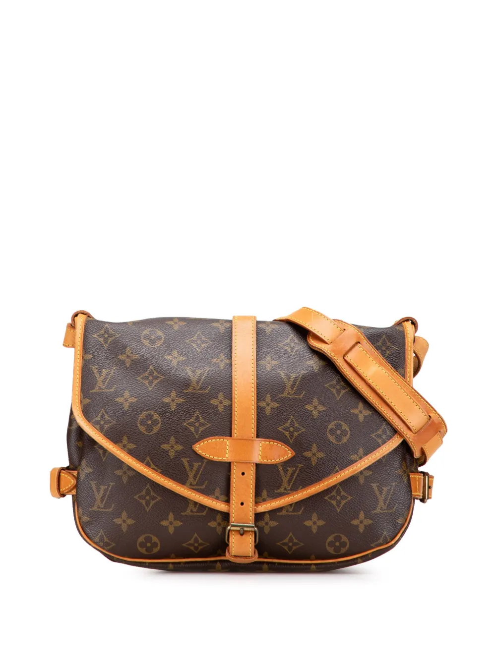 Louis Vuitton Pre-Owned 1995 Monogram Saumur 25 crossbody bag | Brown | Image 1