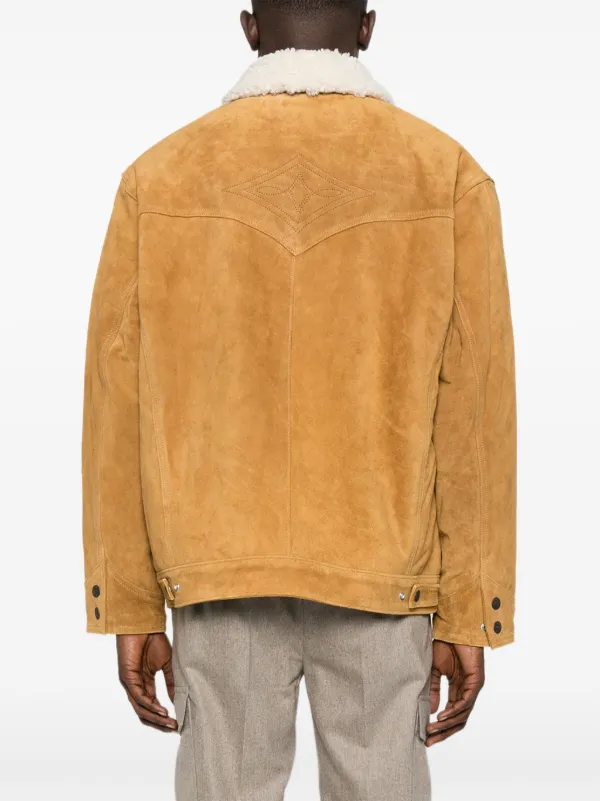 Levi's スエード ジャケット | イエロー | FARFETCH JP