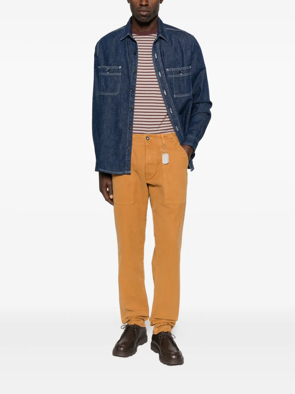 CHESAPEAKES Degrasse trousers - Geel