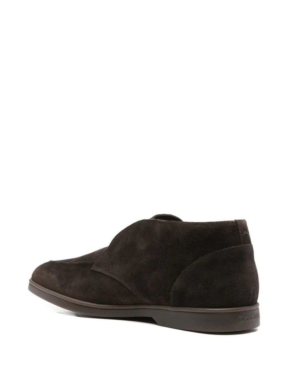 Doucal's Suède desert boots Bruin