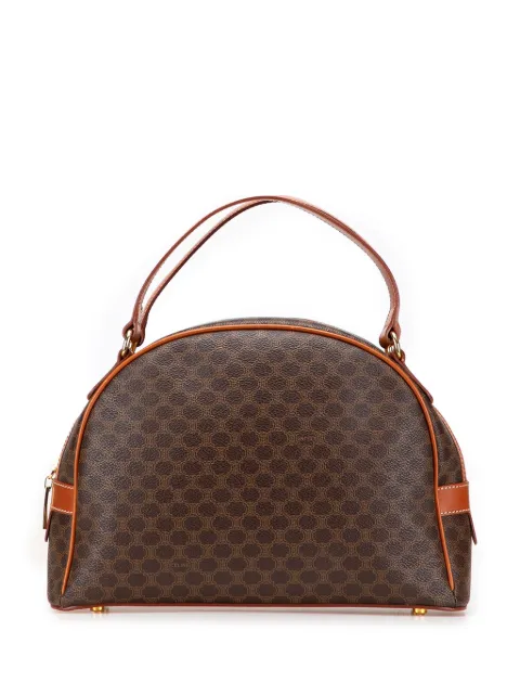Celine Pre-Owned 1999 Macadam Coated Canvas Dome handbag