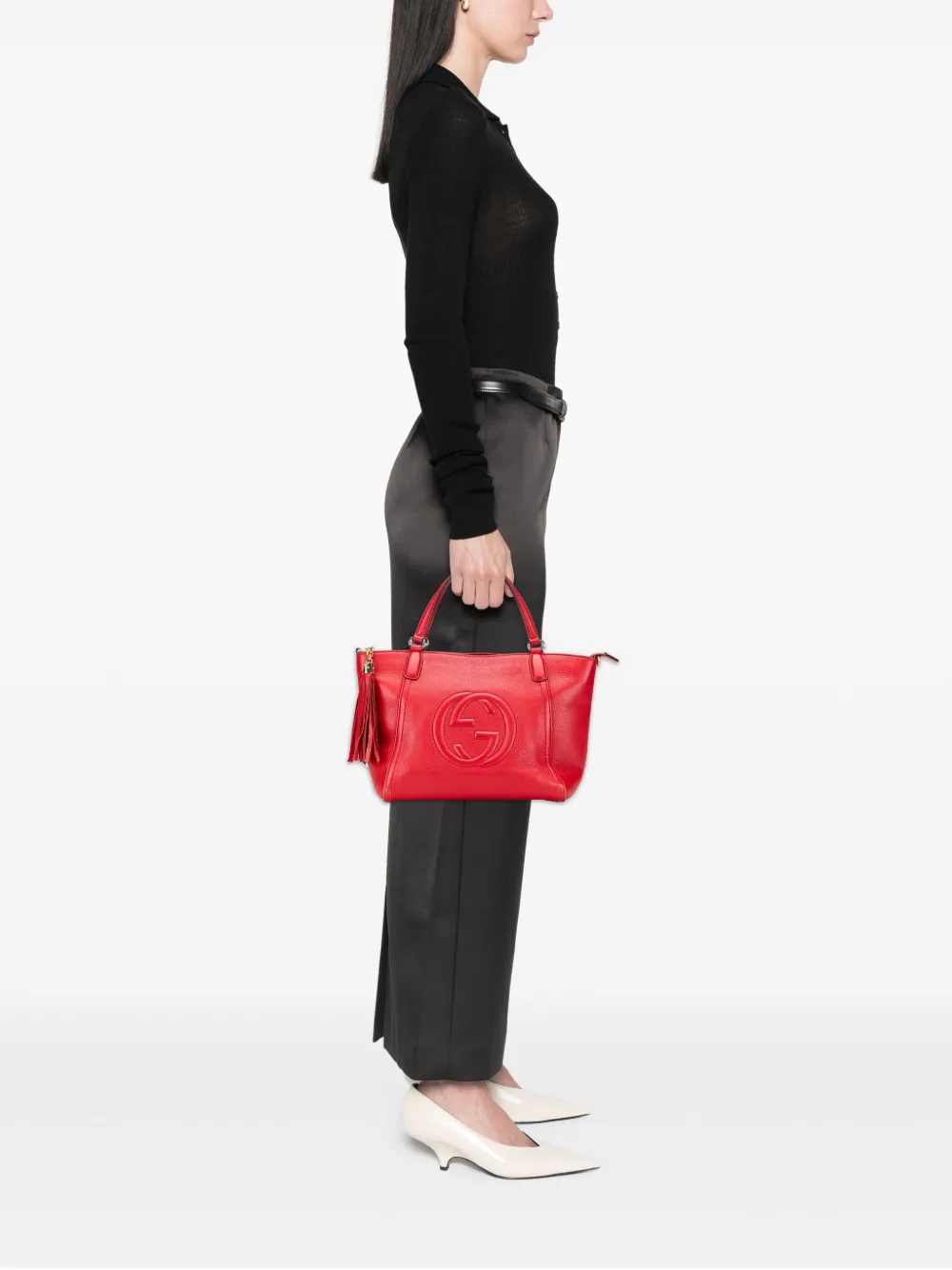 Gucci Pre-Owned 2000-2015 Small Leather Soho Cellarius satchel | Pre-Owned | Image 2