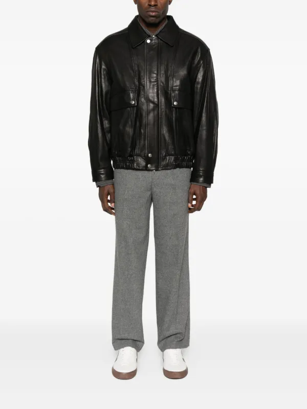 DUNST レザージャケット | ブラック | FARFETCH JP