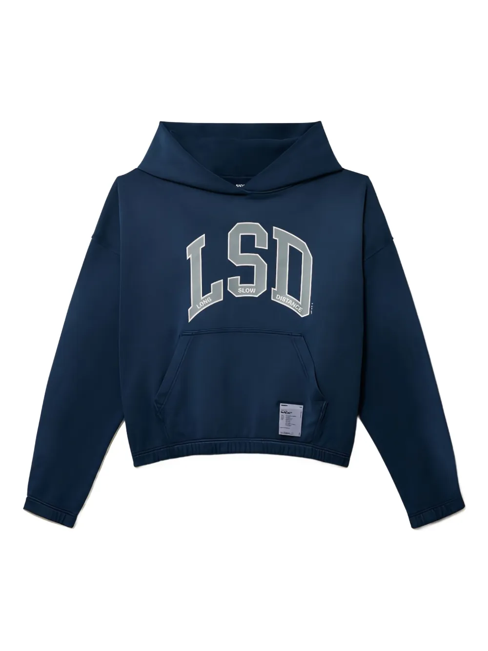 Satisfy hoodie con estampado gráfico | azul | Image 1