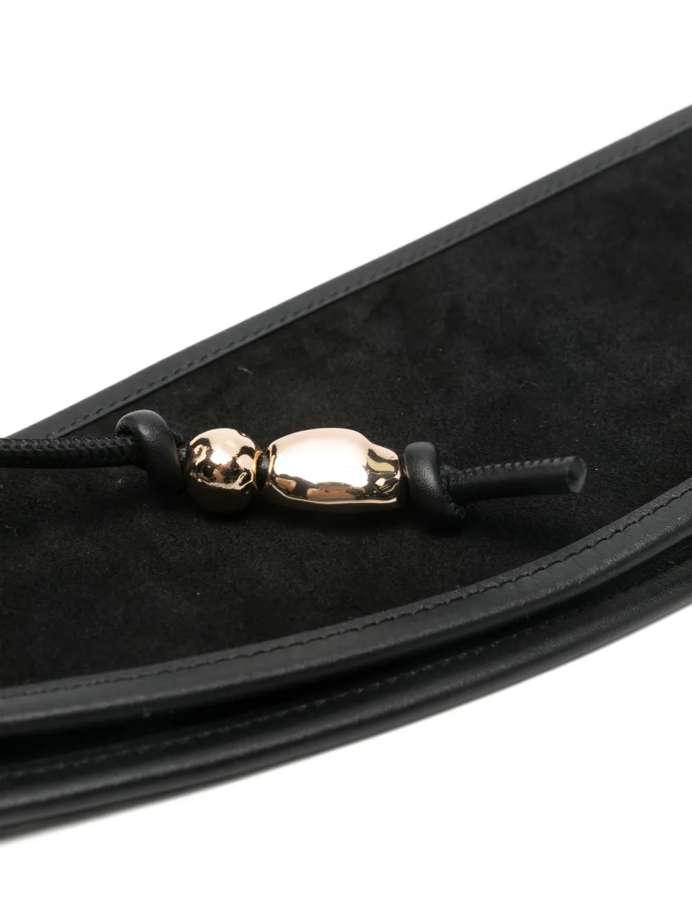 ZIMMERMANN Riem met ringlets - Zwart