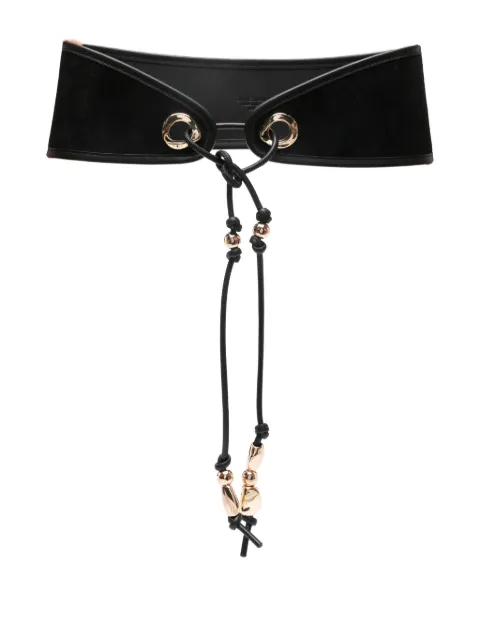 ZIMMERMANN eyelet beaded belt