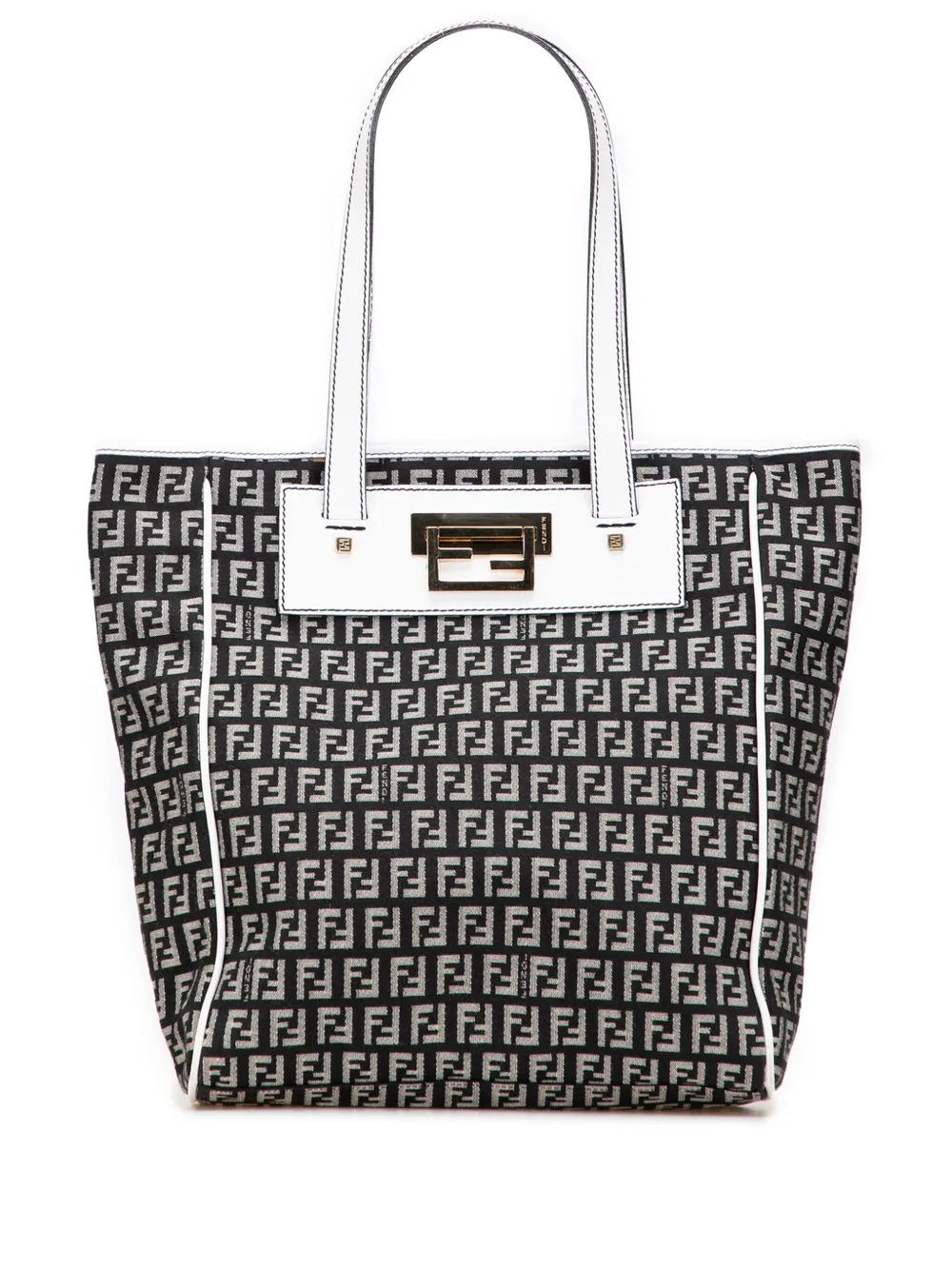 Fendi Pre-Owned 2000-2010 Zucchino Canvas tote bag | Black | Image 1