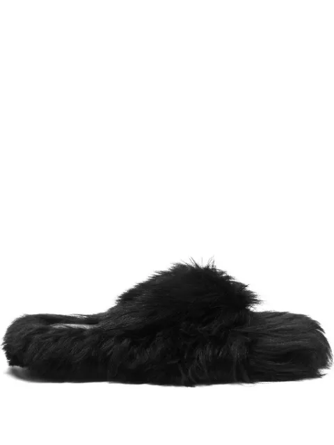 Acne Studios shearling sandals