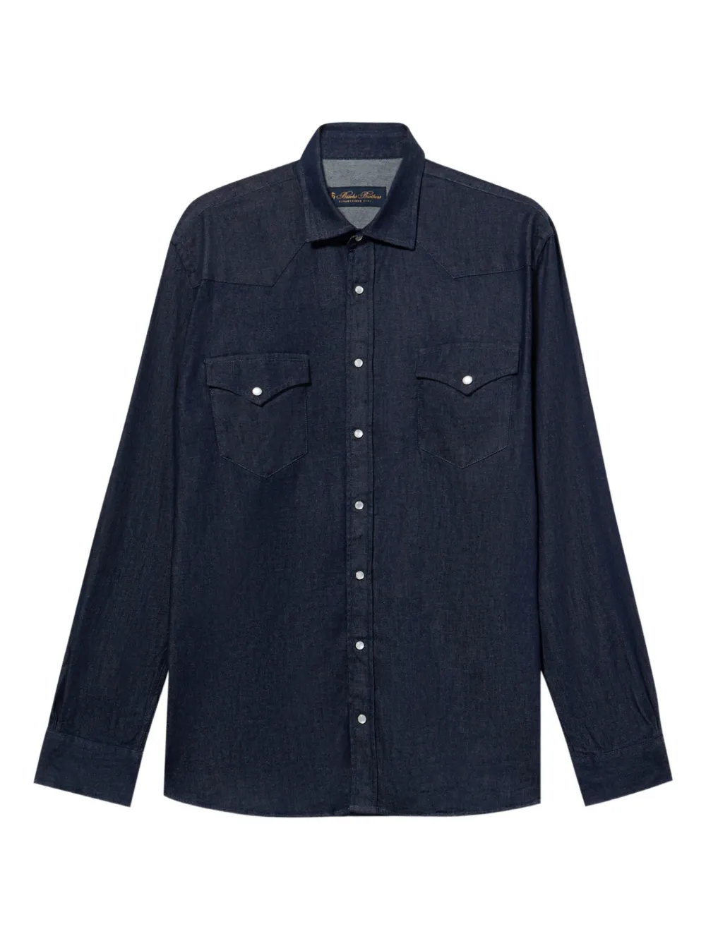 Brooks Brothers denim cotton shirt - Blu
