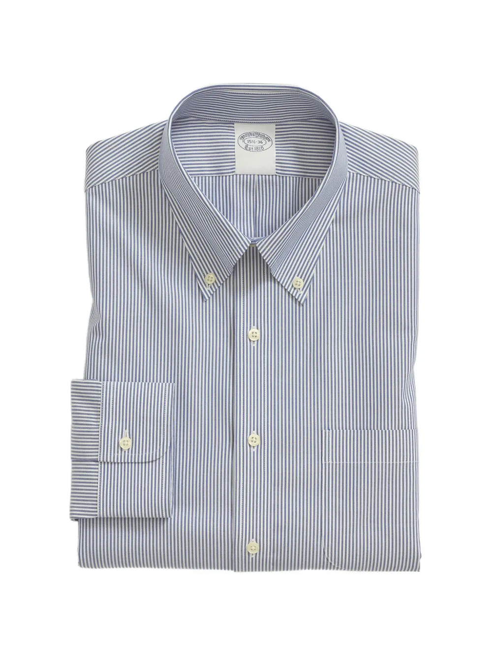 Brooks Brothers chemise Oxford à rayures - Bleu Brooks Brothers chemise Oxford à rayures - Bleu