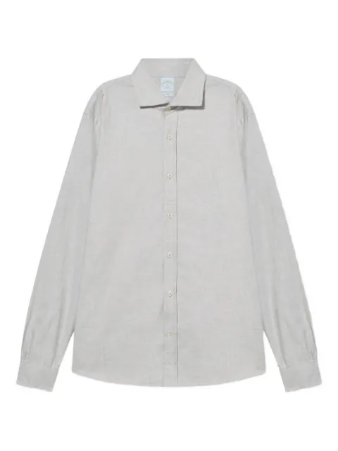 Brooks Brothers spread-collar flannel shirt