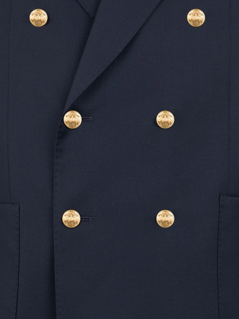 Brooks Brothers dubbelknäppt blazer i jungfruull | Blazers | Image 2