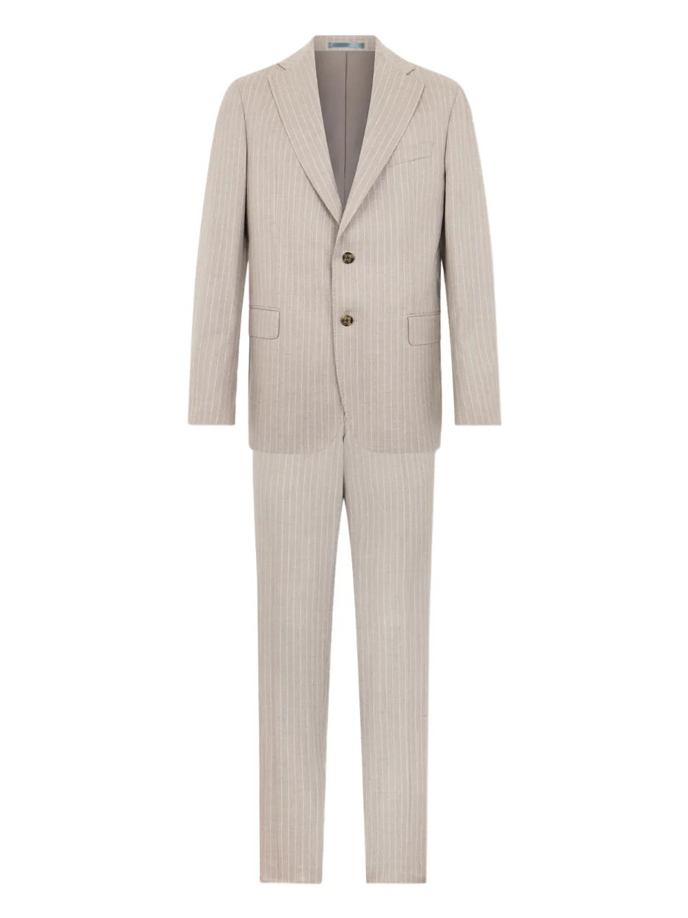Brooks Brothers pinstripe wool suit - Toni neutri