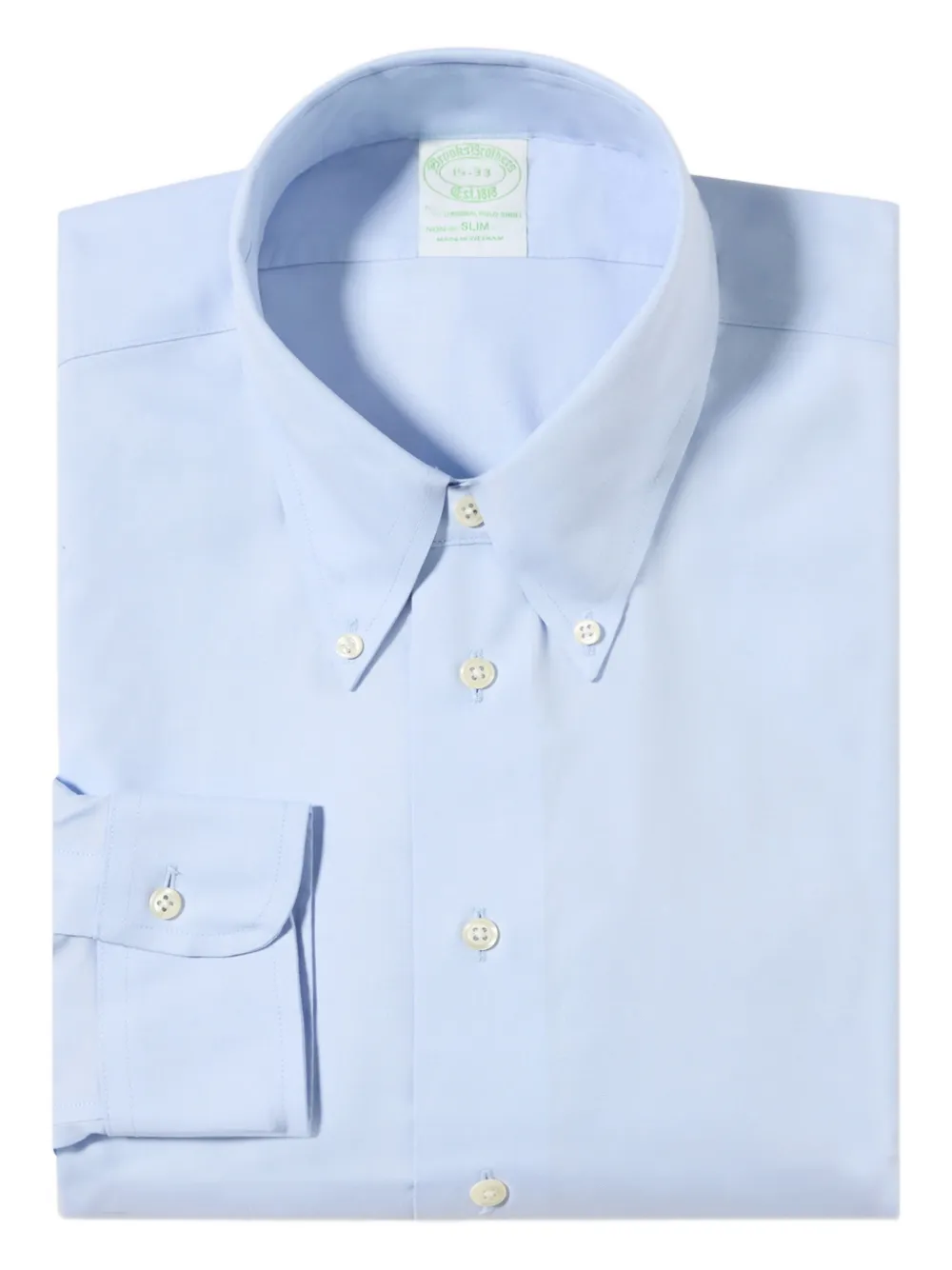 Brooks Brothers Camicia con abbottonatura - Blu