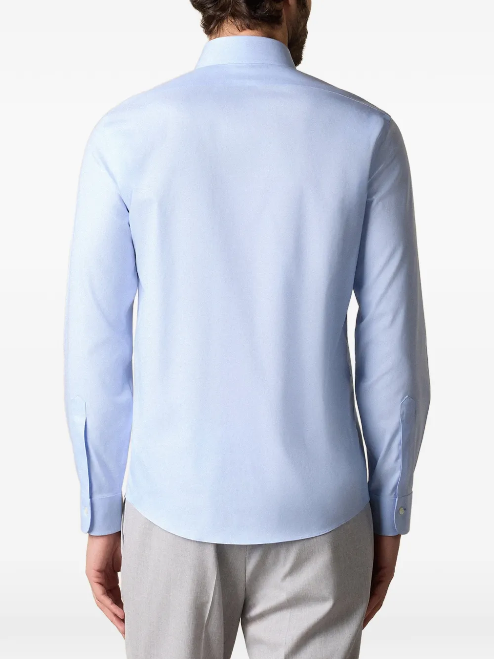 Brooks Brothers Linnen overhemd Blauw