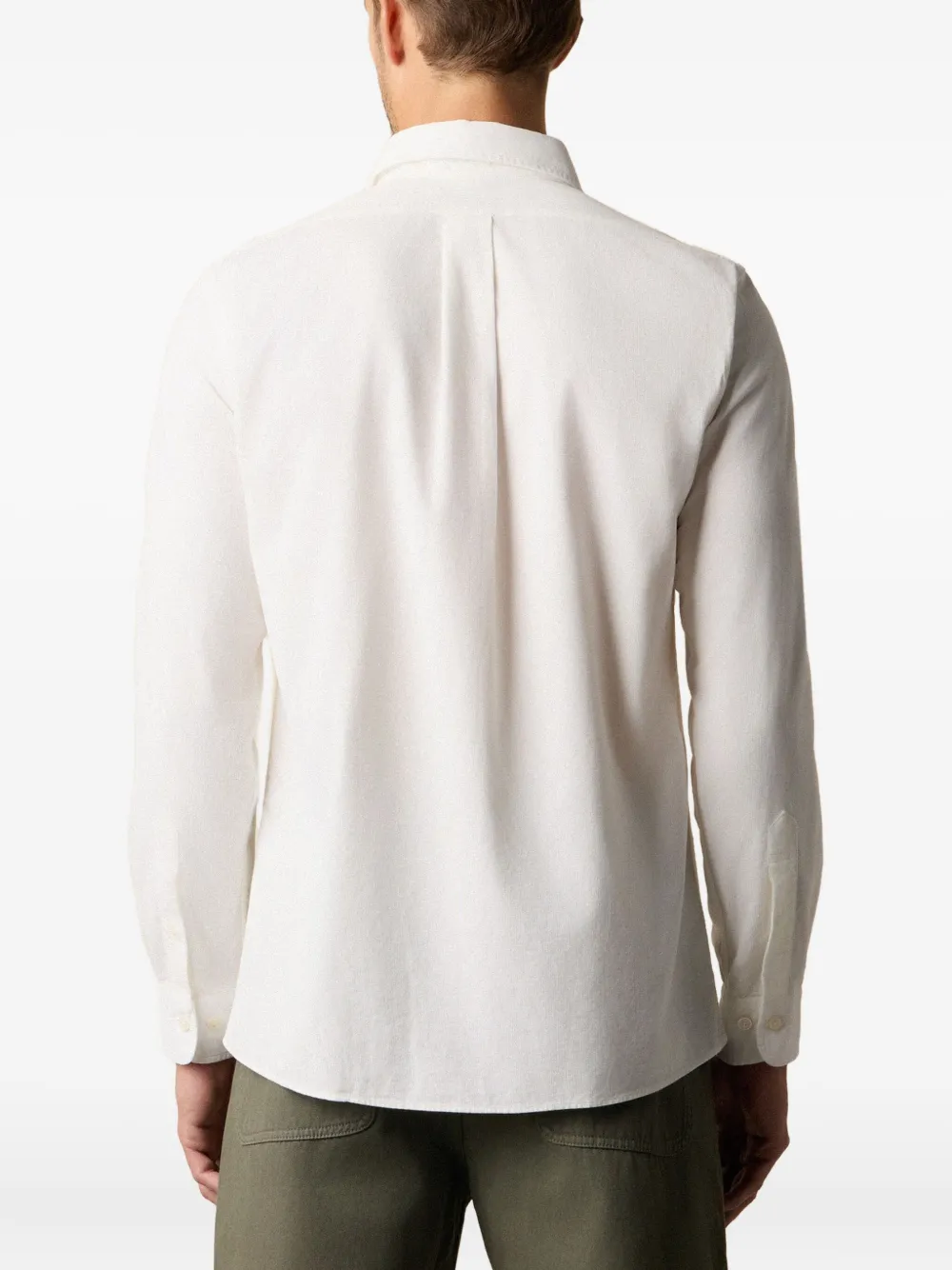 Brooks Brothers Getailleerd overhemd Wit