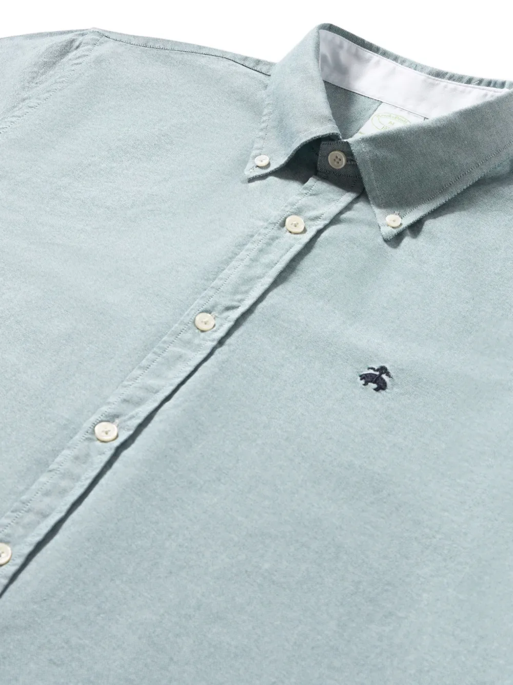 Brooks Brothers Overhemd met geborduurd logo - Blauw