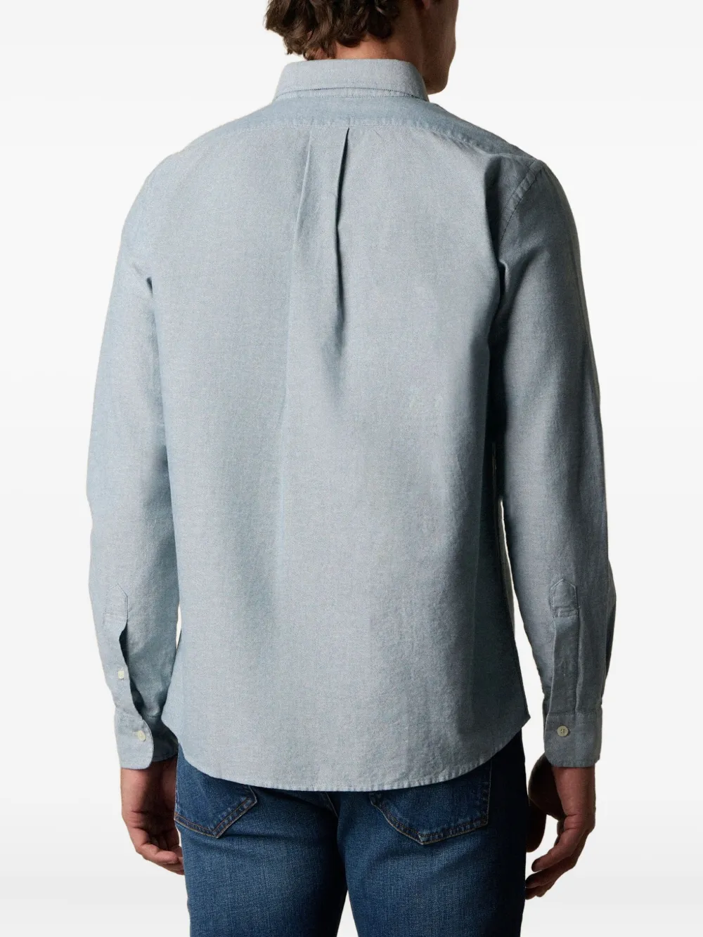 Brooks Brothers Overhemd met geborduurd logo Groen