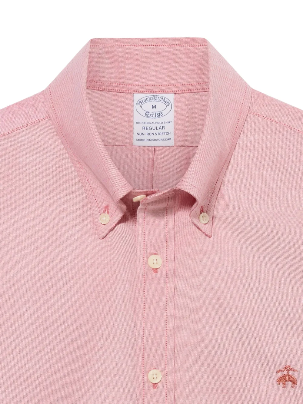 Brooks Brothers Katoenen overhemd Rood