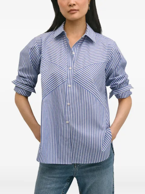 Brooks Brothers striped point-collar shirt