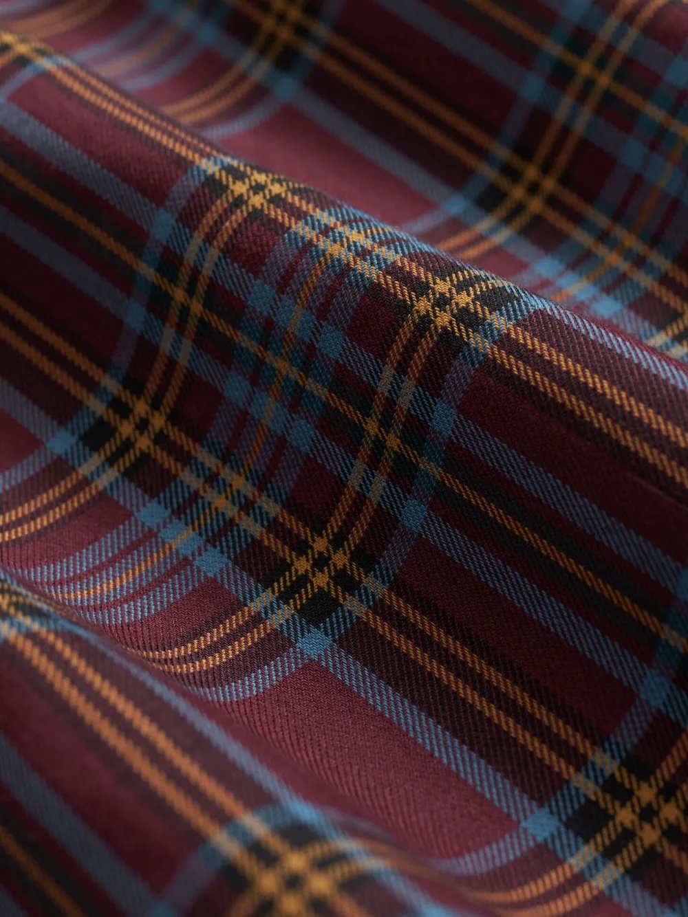 Brooks Brothers Geruit button-down overhemd Rood