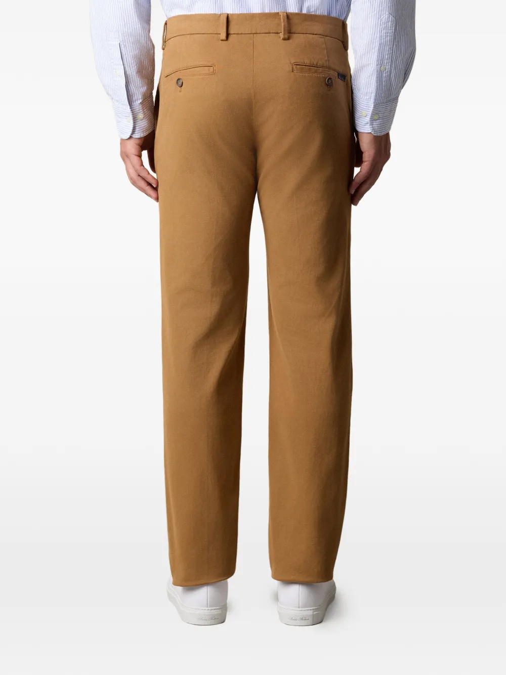 Brooks Brothers Broek van katoenblend Bruin