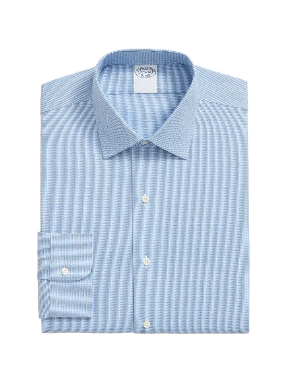 Brooks Brothers chemise à col ainsley - Bleu Brooks Brothers chemise à col ainsley - Bleu
