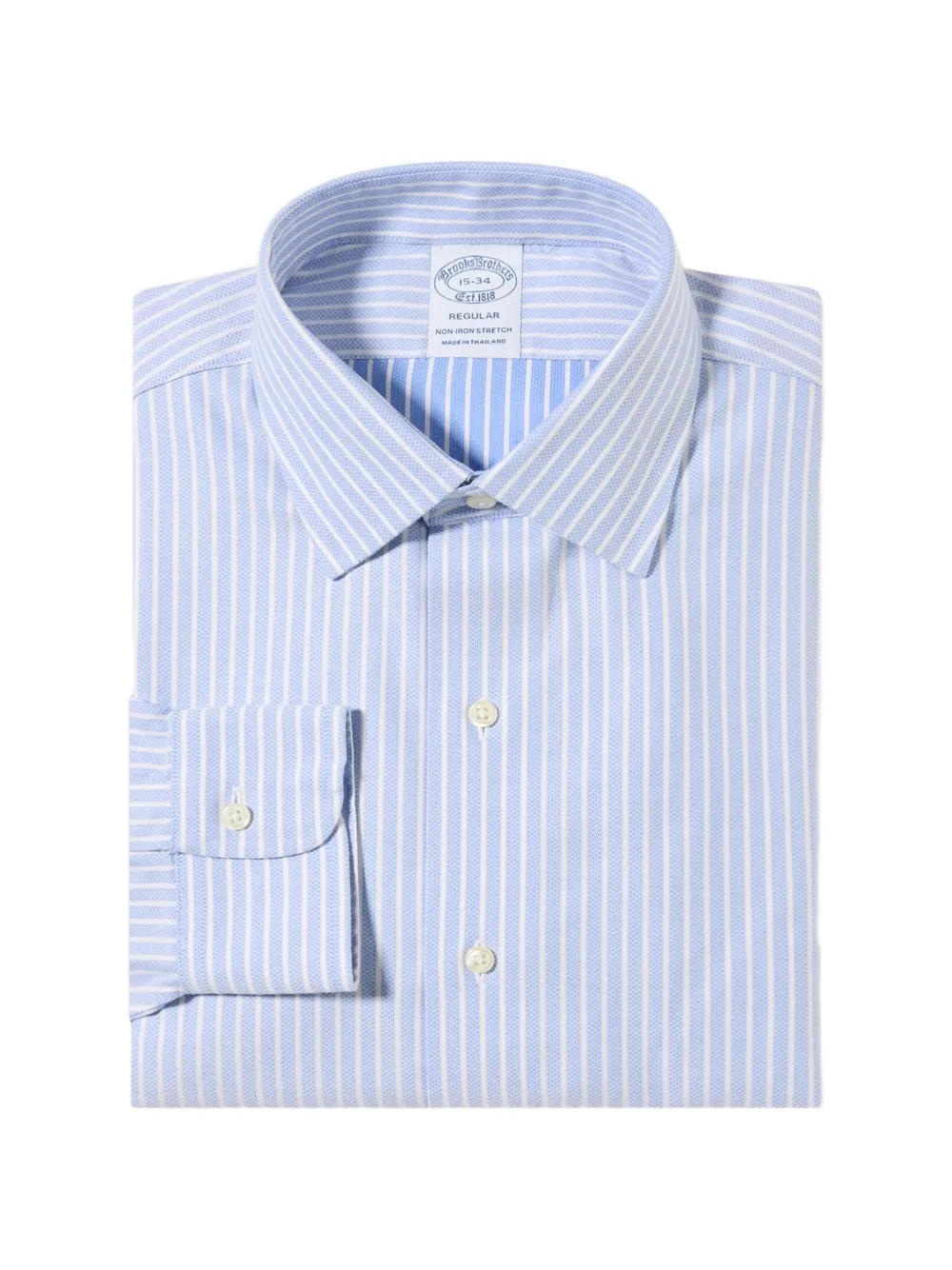Brooks Brothers Gestreept overhemd Blauw
