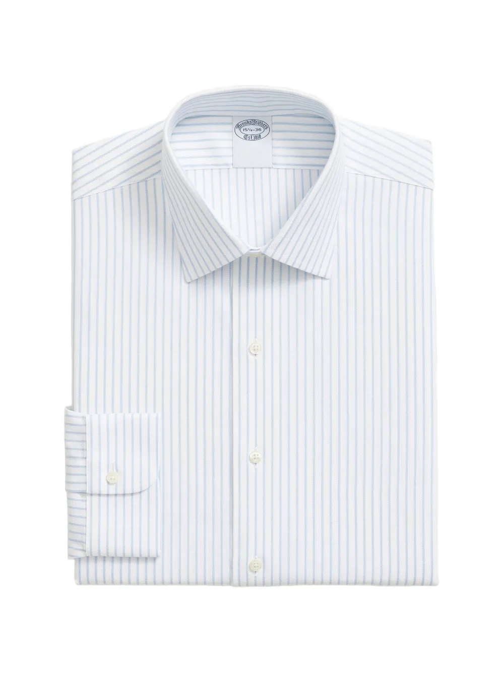 Brooks Brothers chemise à rayures - Blanc Brooks Brothers chemise à rayures - Blanc