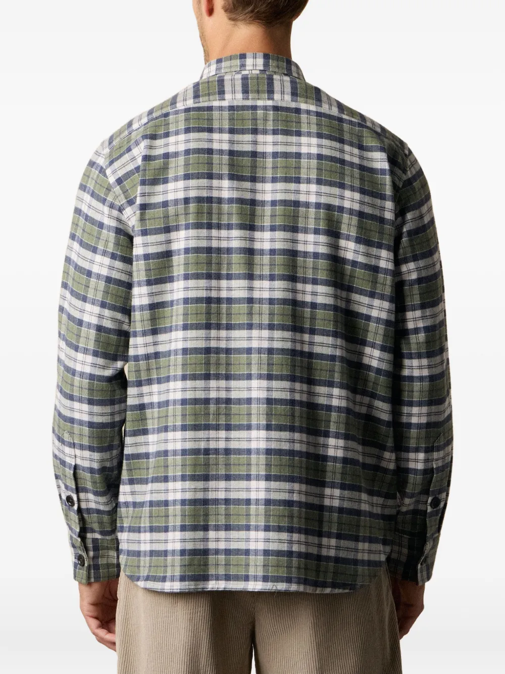 Brooks Brothers Geruit overhemd Groen