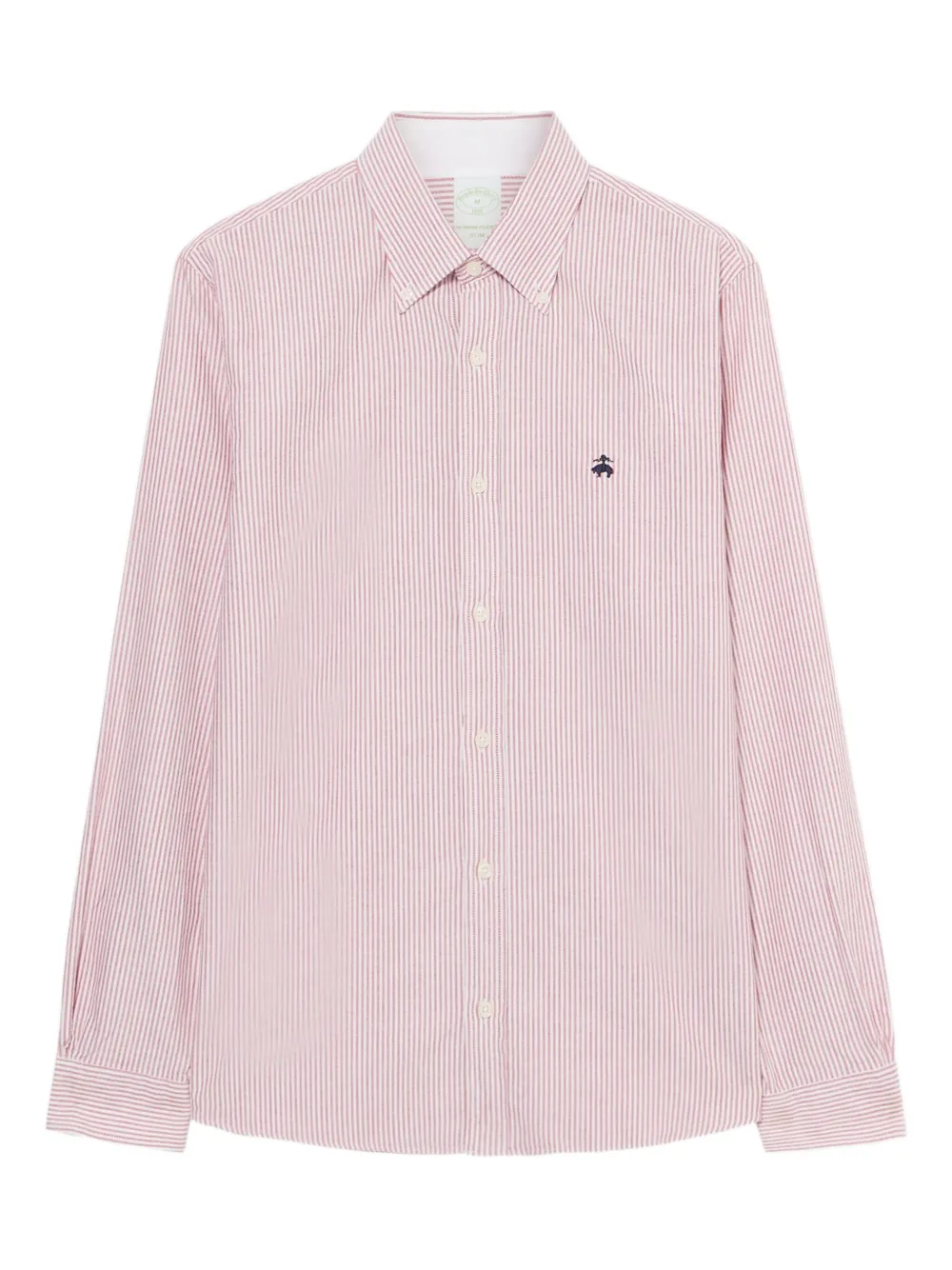 Brooks Brothers Camicia a righe in cotone - Rosso