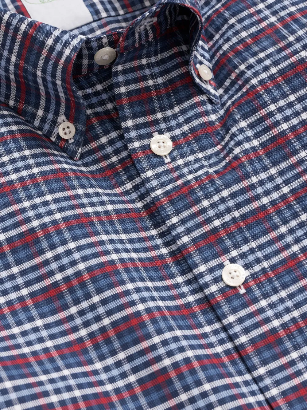 Brooks Brothers plaid button-down collar shirt | Image 2
