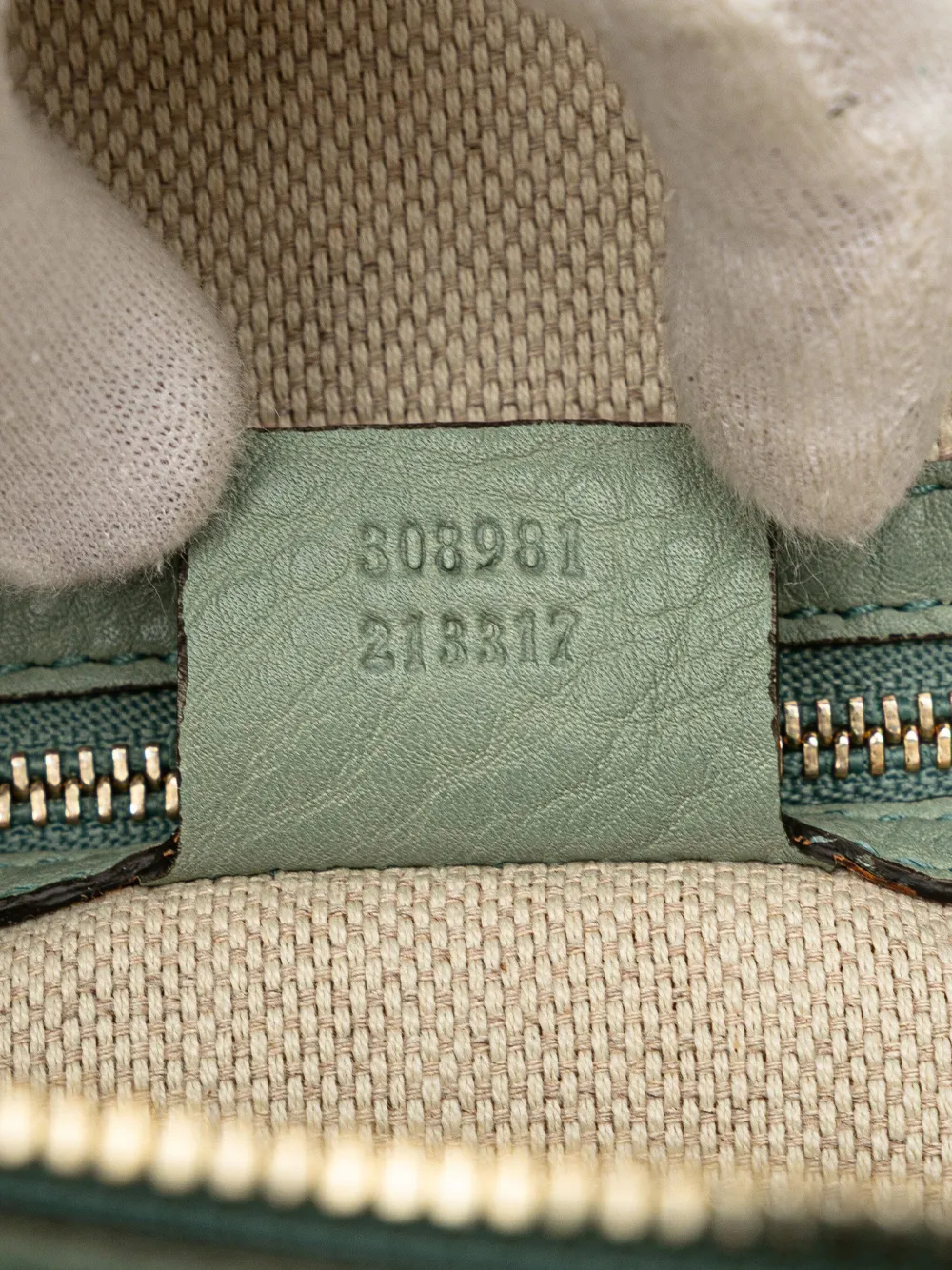 Gucci Pre-Owned 2000-2015 Leather Soho Chain Shoulder Bag | Blue