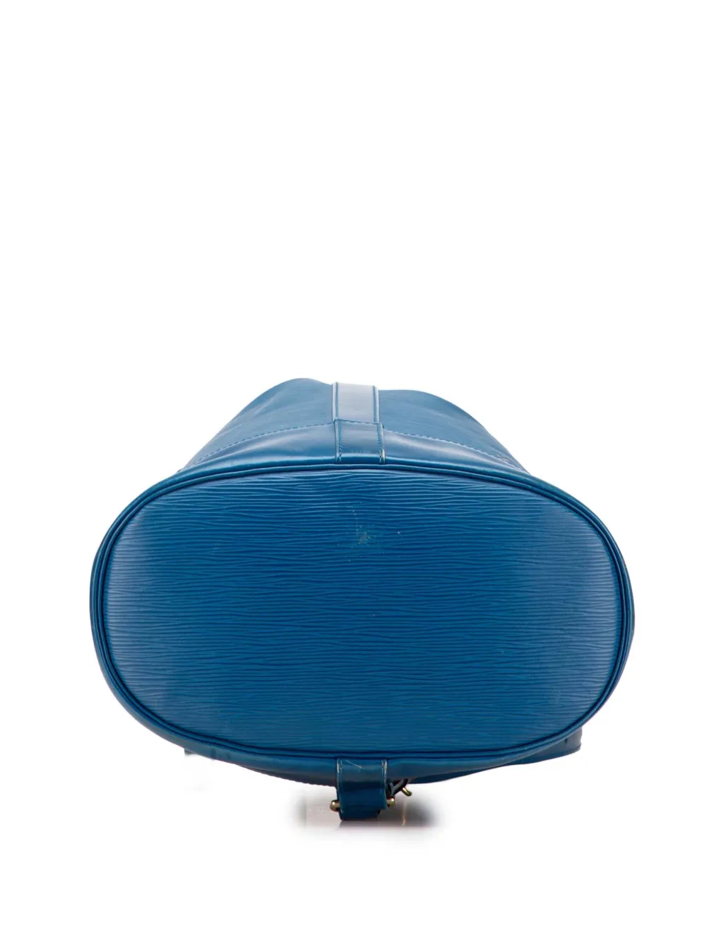 Pre-owned Louis Vuitton 1995 Epi Randonnee Pm Backpack In Blue
