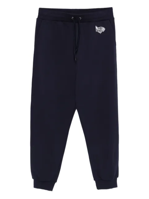 Moschino logo-embroidered track pants 
