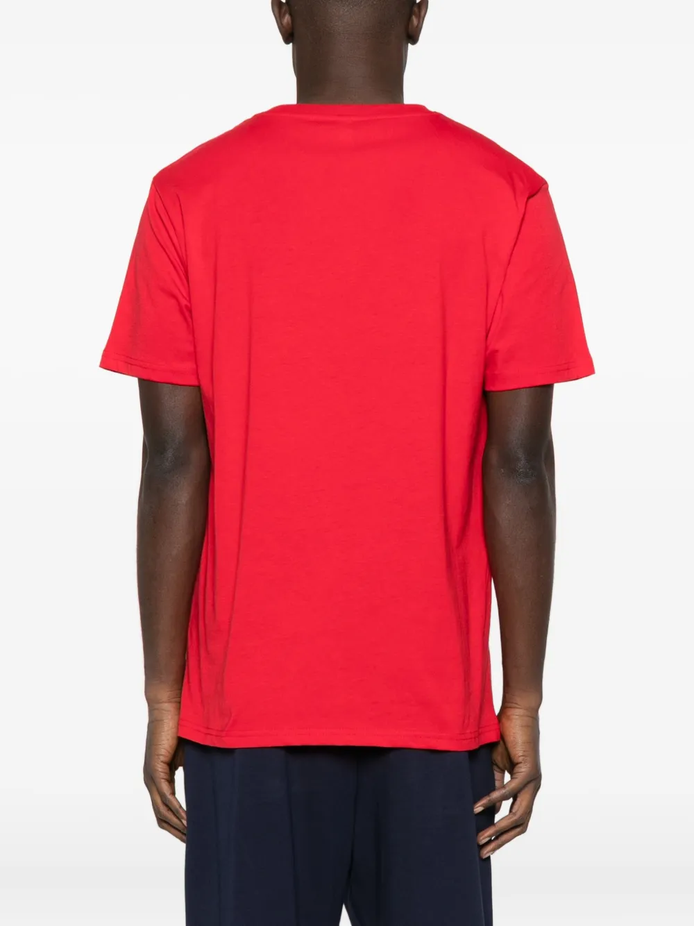 Moschino Logo-print T-shirt In Red