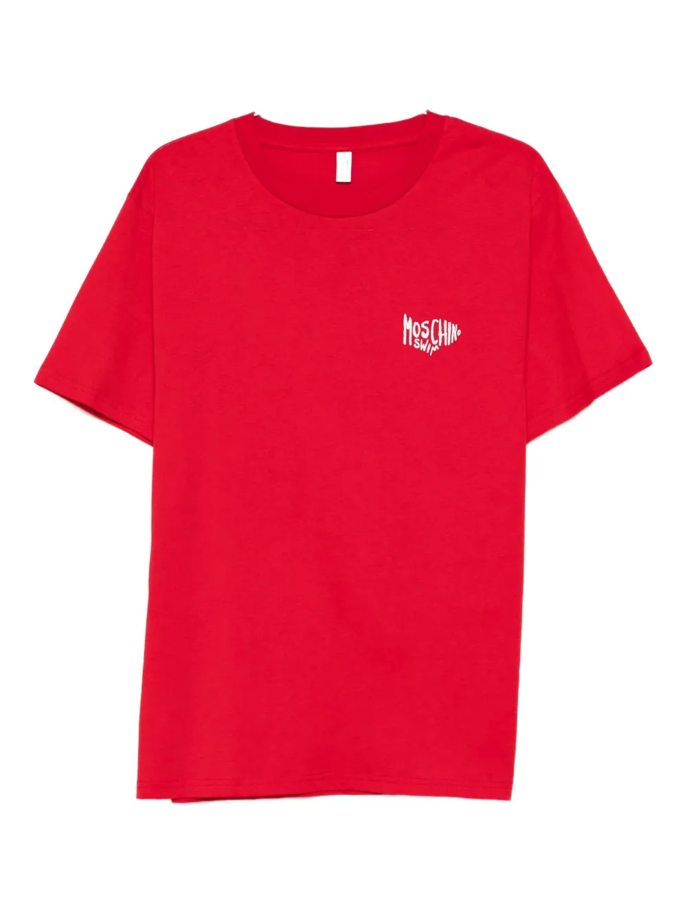 Moschino Logo-print T-shirt In Red