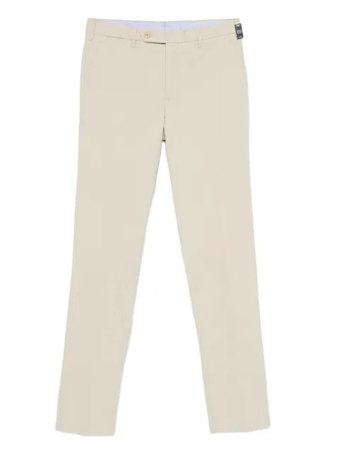 Rota cotton blend straight-leg trousers